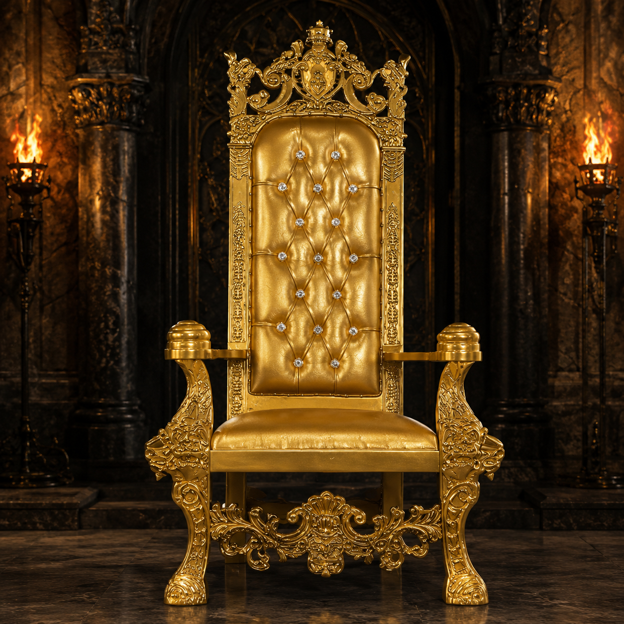 King Solomon Royal Throne Chair