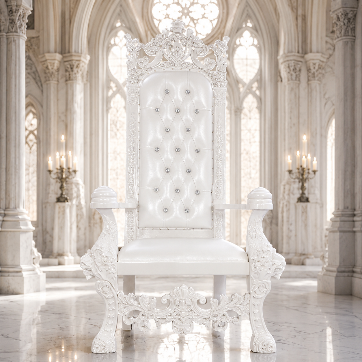 King Solomon Royal Throne Chair