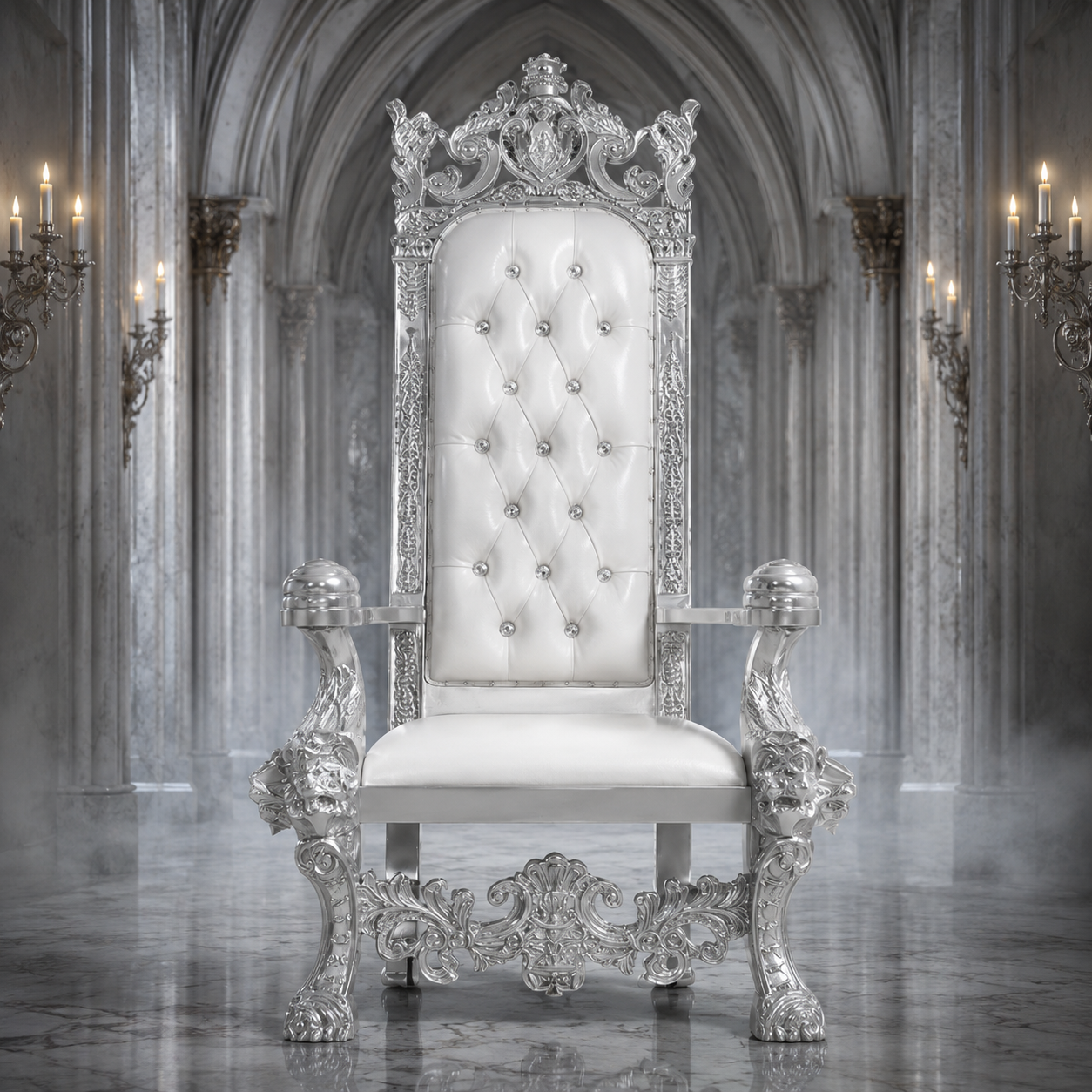 King Solomon Royal Throne Chair
