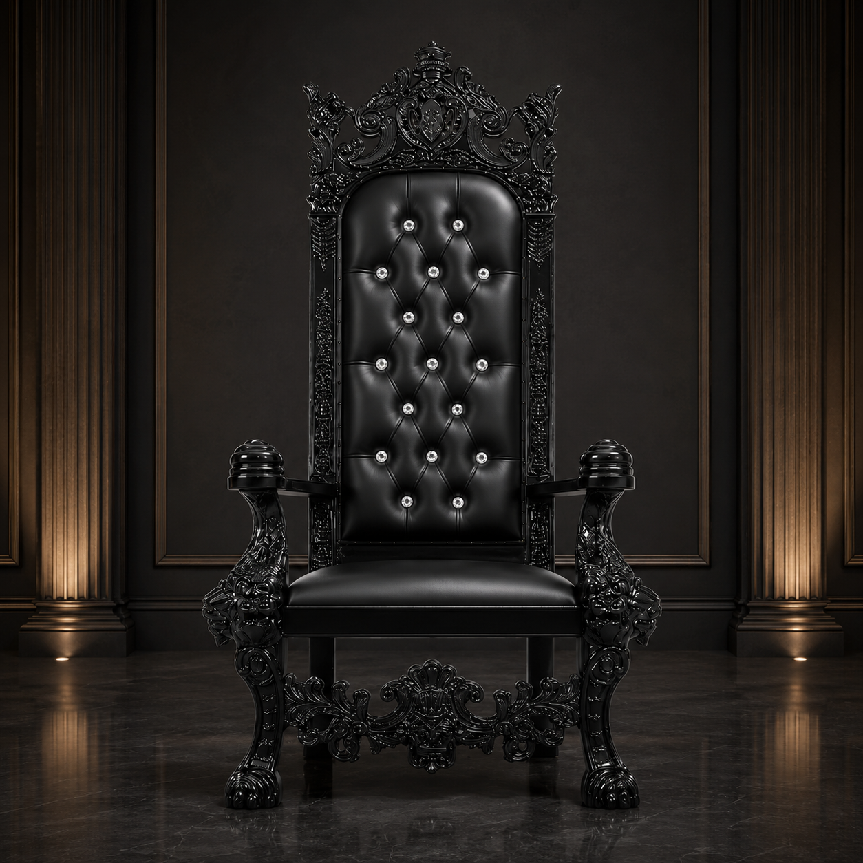 King Solomon Royal Throne Chair