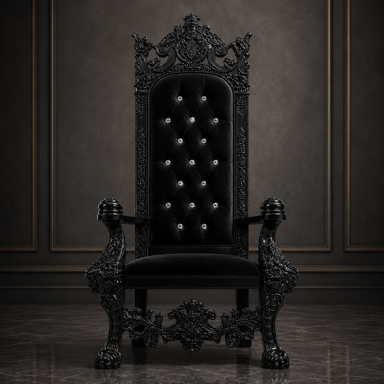 King Solomon Royal Throne Chair