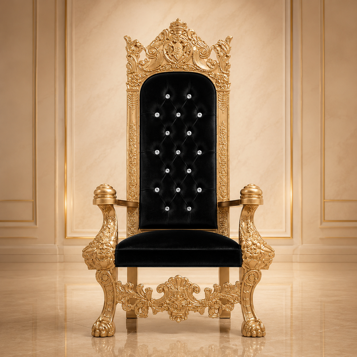 King Solomon Royal Throne Chair