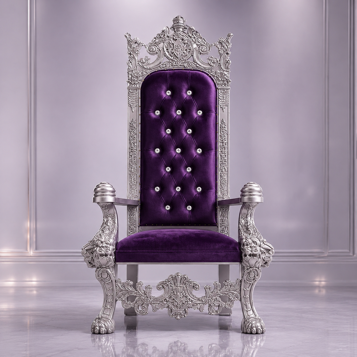 King Solomon Royal Throne Chair