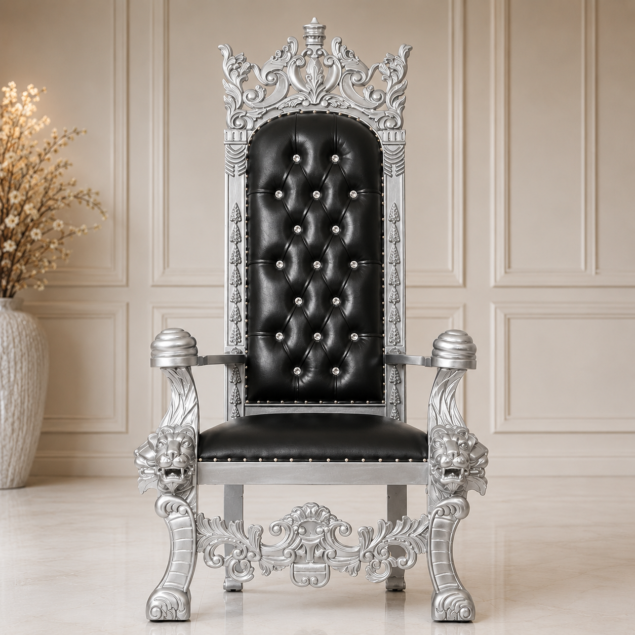 King Solomon Royal Throne Chair