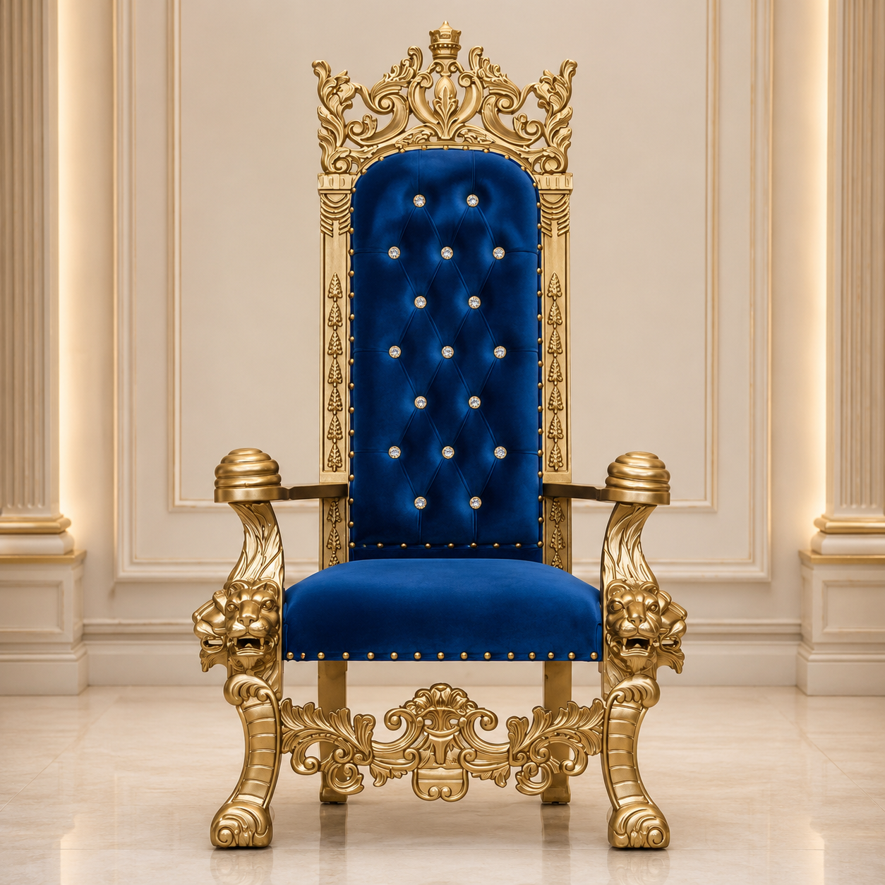 King Solomon Royal Throne Chair