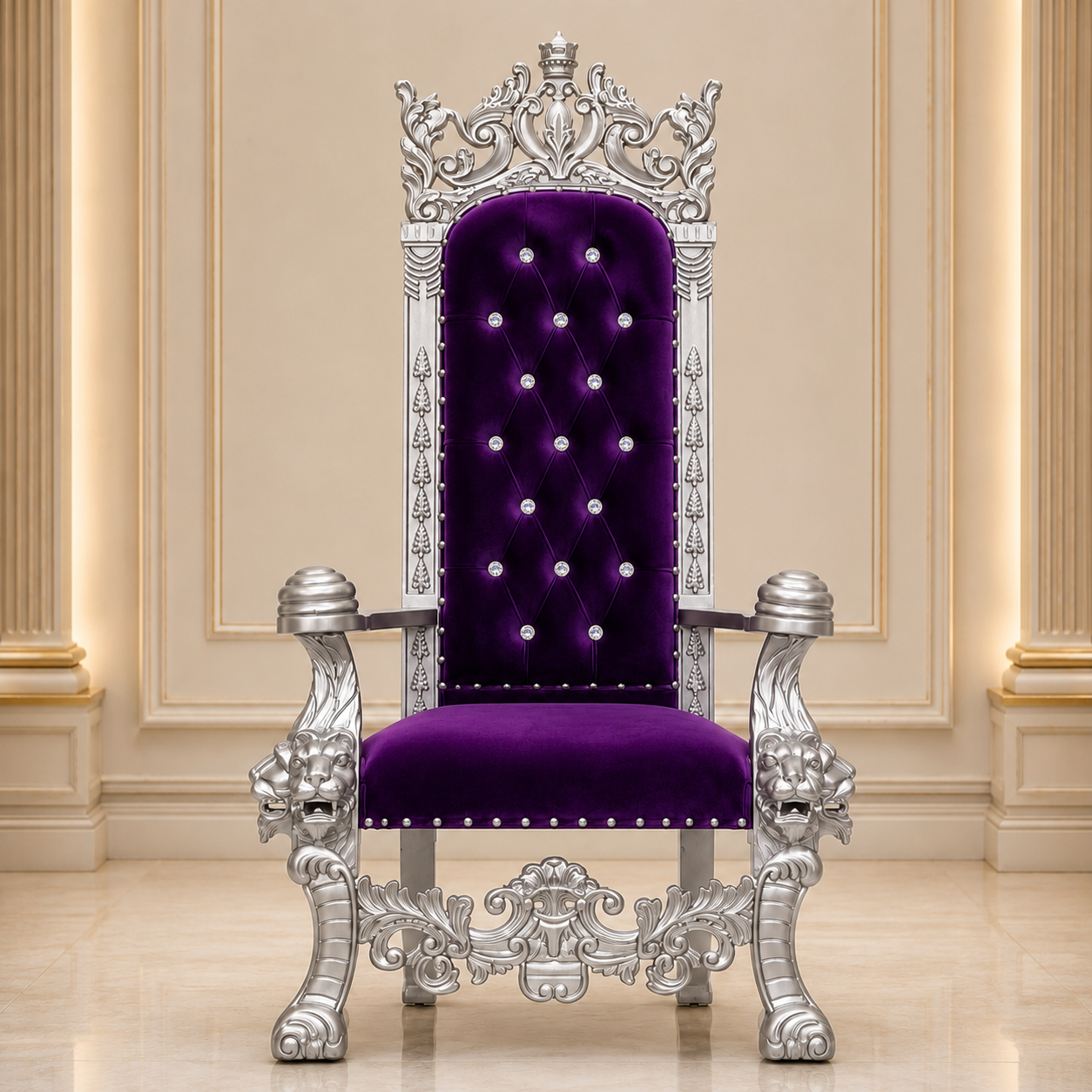 King Solomon Royal Throne Chair