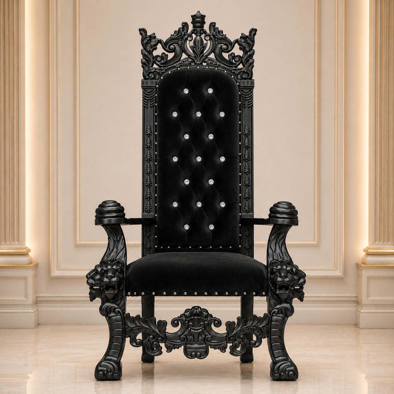King Solomon Royal Throne Chair