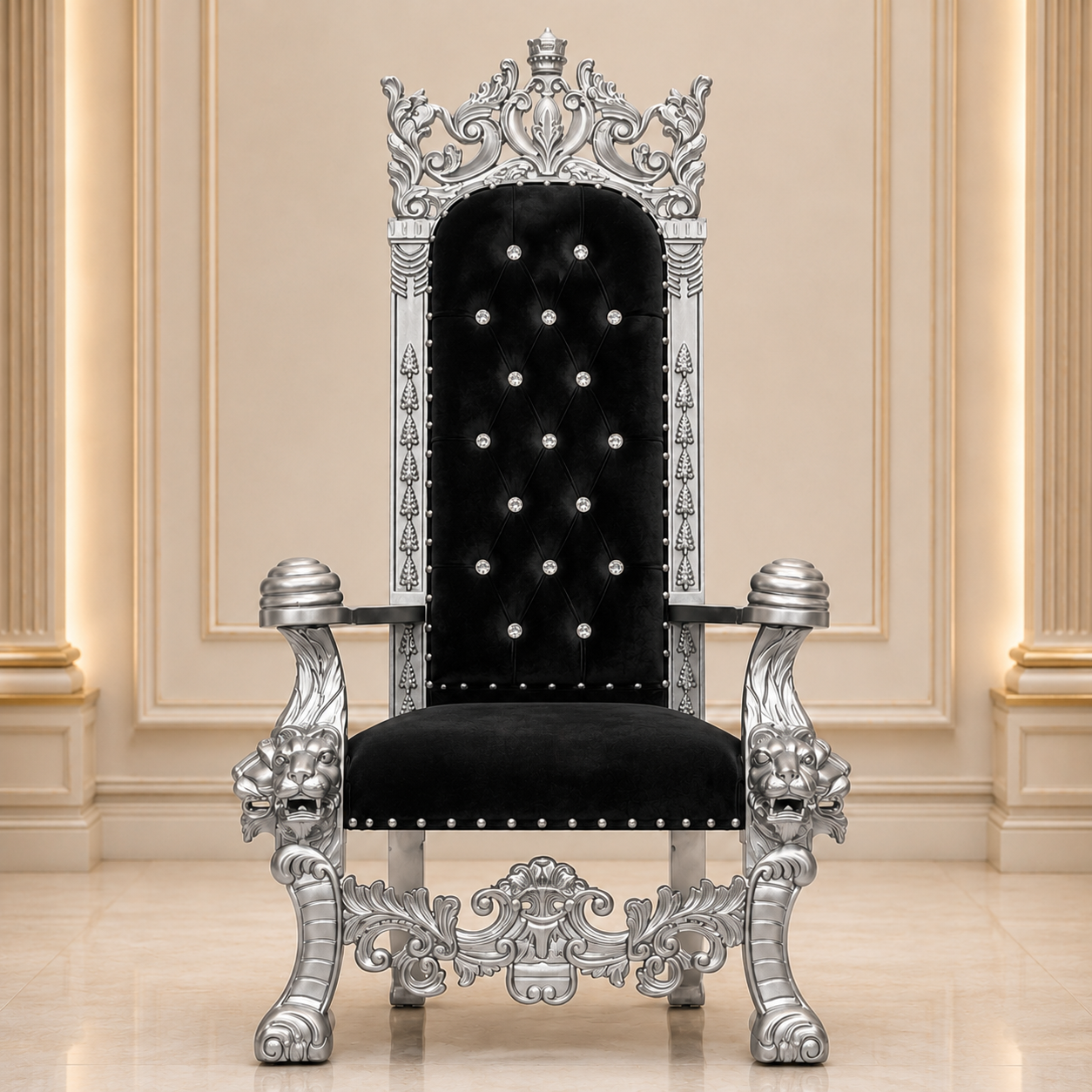 King Solomon Royal Throne Chair