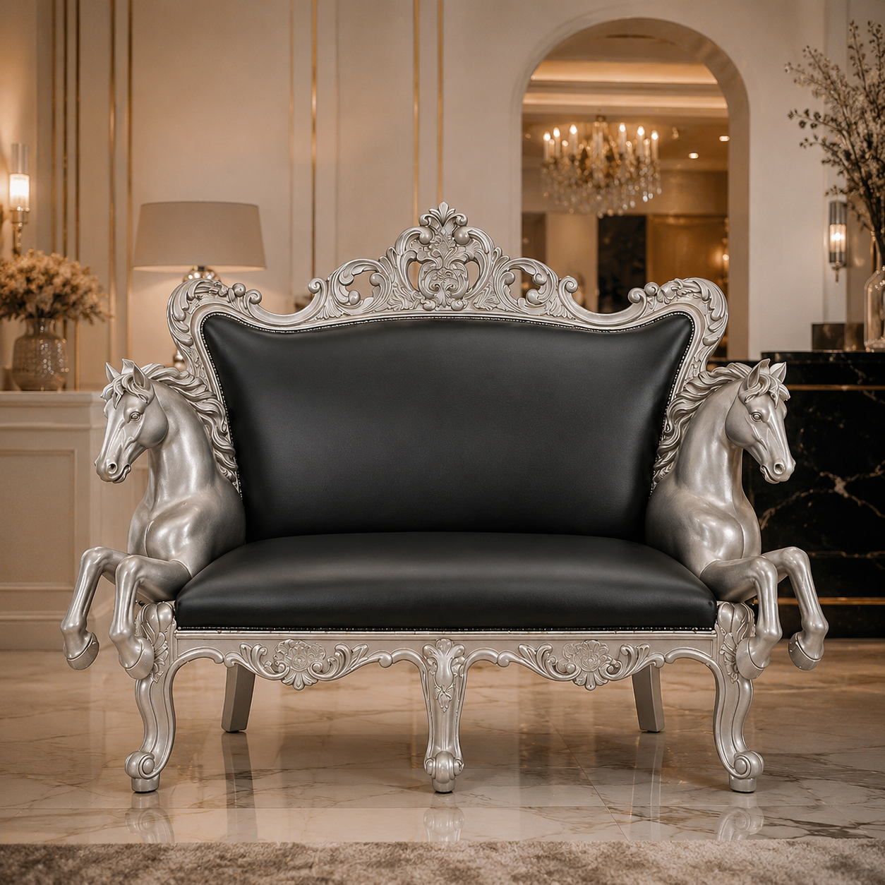 Farrah L Royal Loveseat - Dark Horse Edition