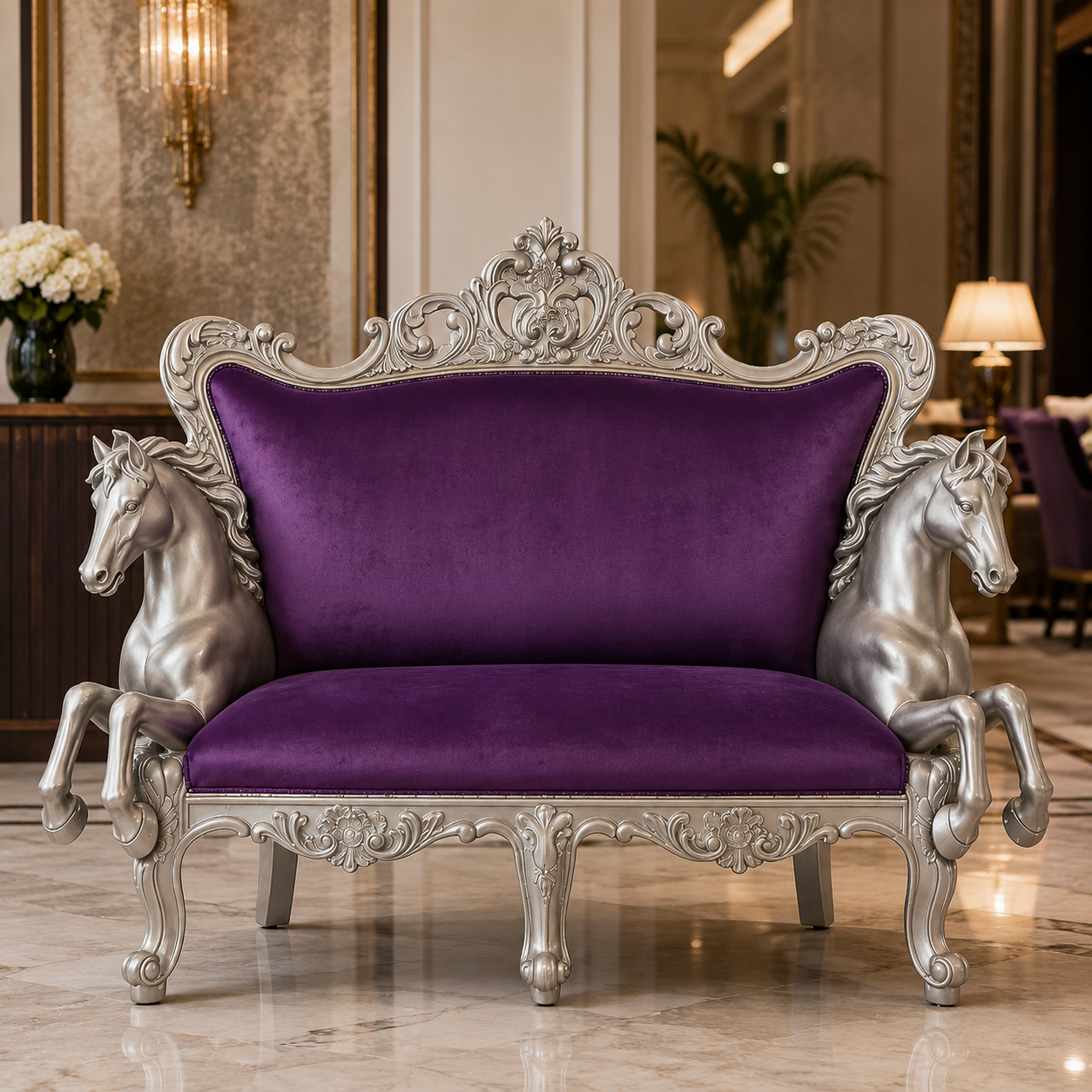 Farrah L Royal Loveseat - Dark Horse Edition