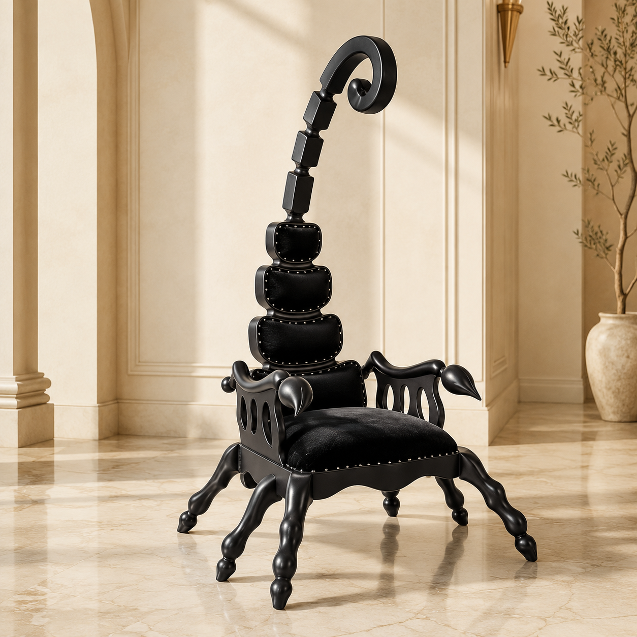 Emperor Scorpion 80 Throne Chair