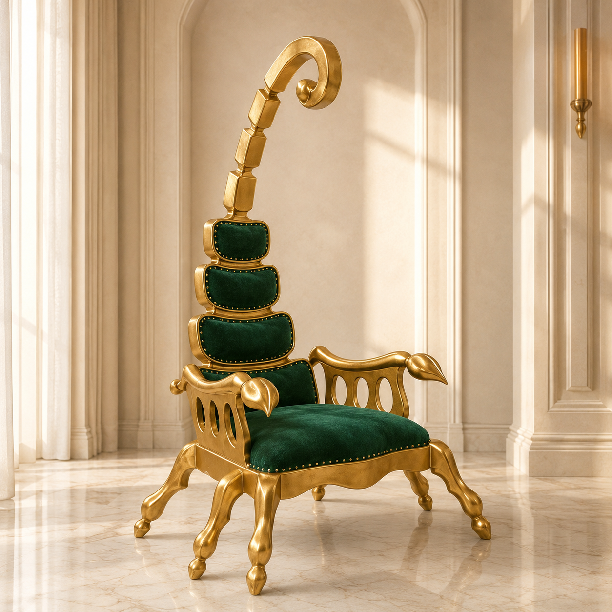 Emperor Scorpion 80 Throne Chair