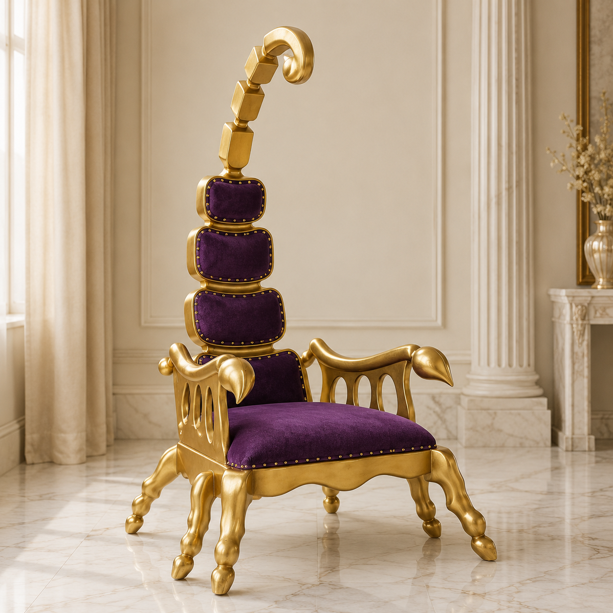 Emperor Scorpion 80 Throne Chair
