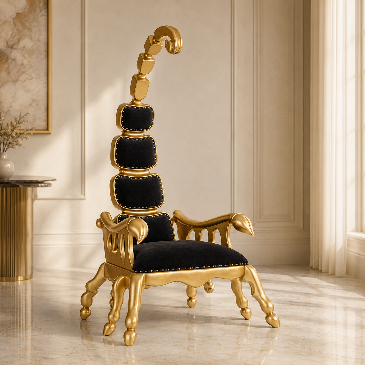 Emperor Scorpion 80 Throne Chair