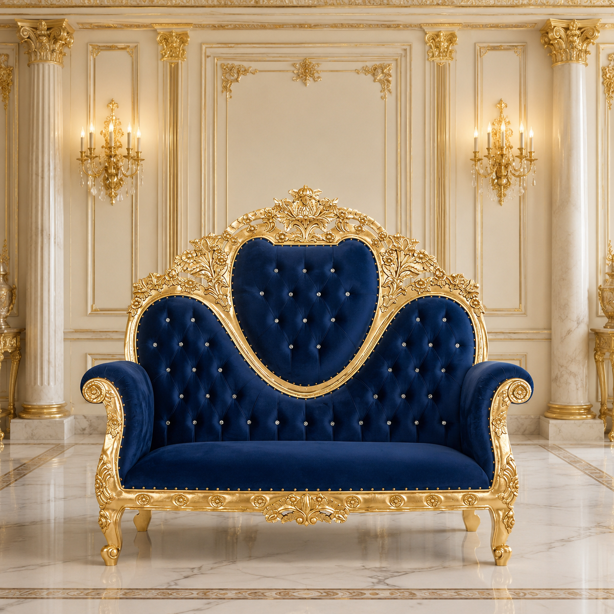 Capri 70 Royal Loveseat