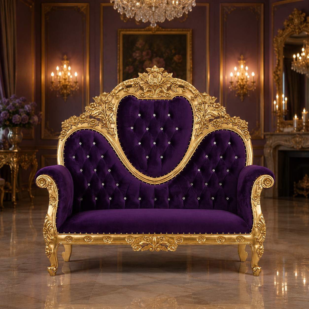 Capri 70 Royal Loveseat