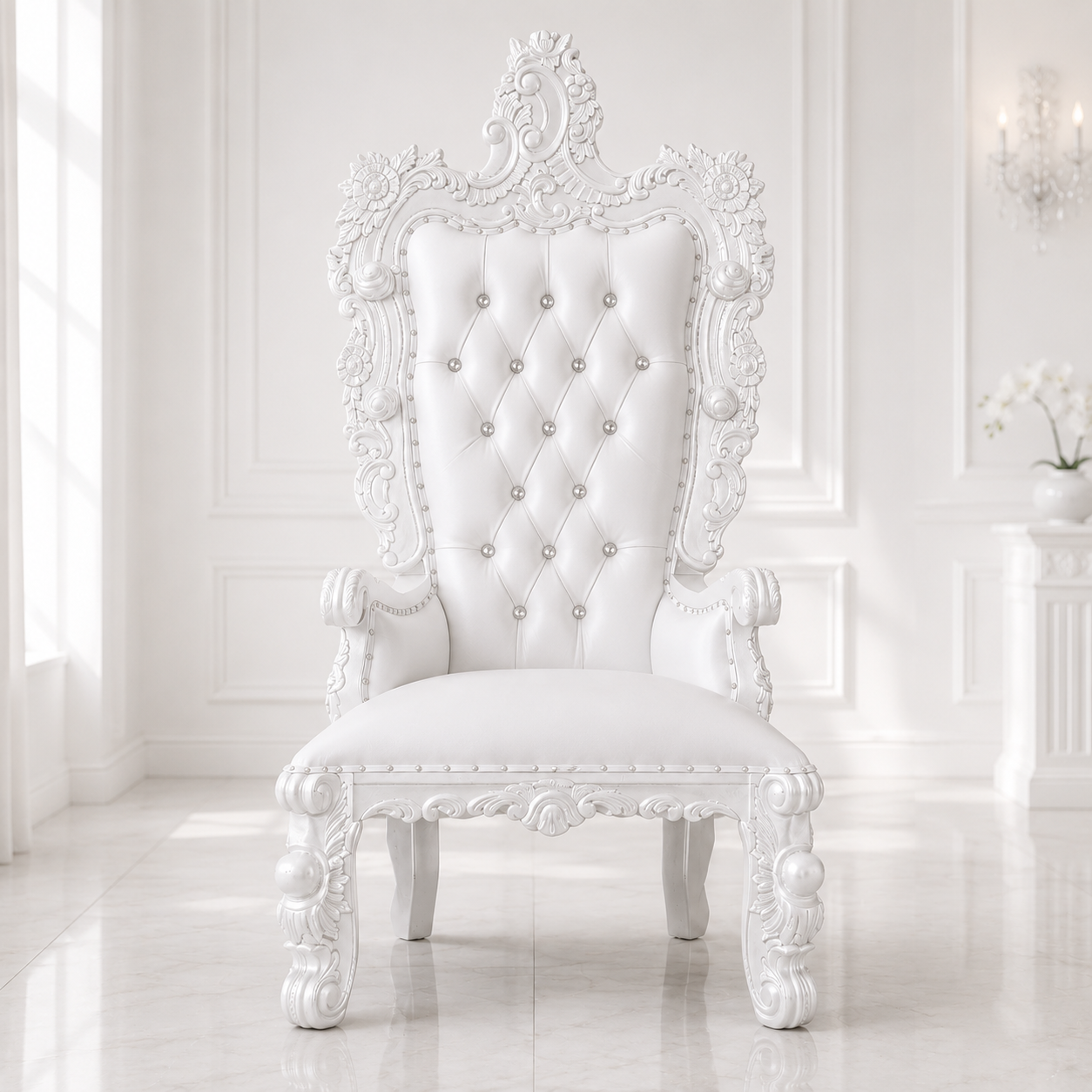 Aquarius Throne Chair
