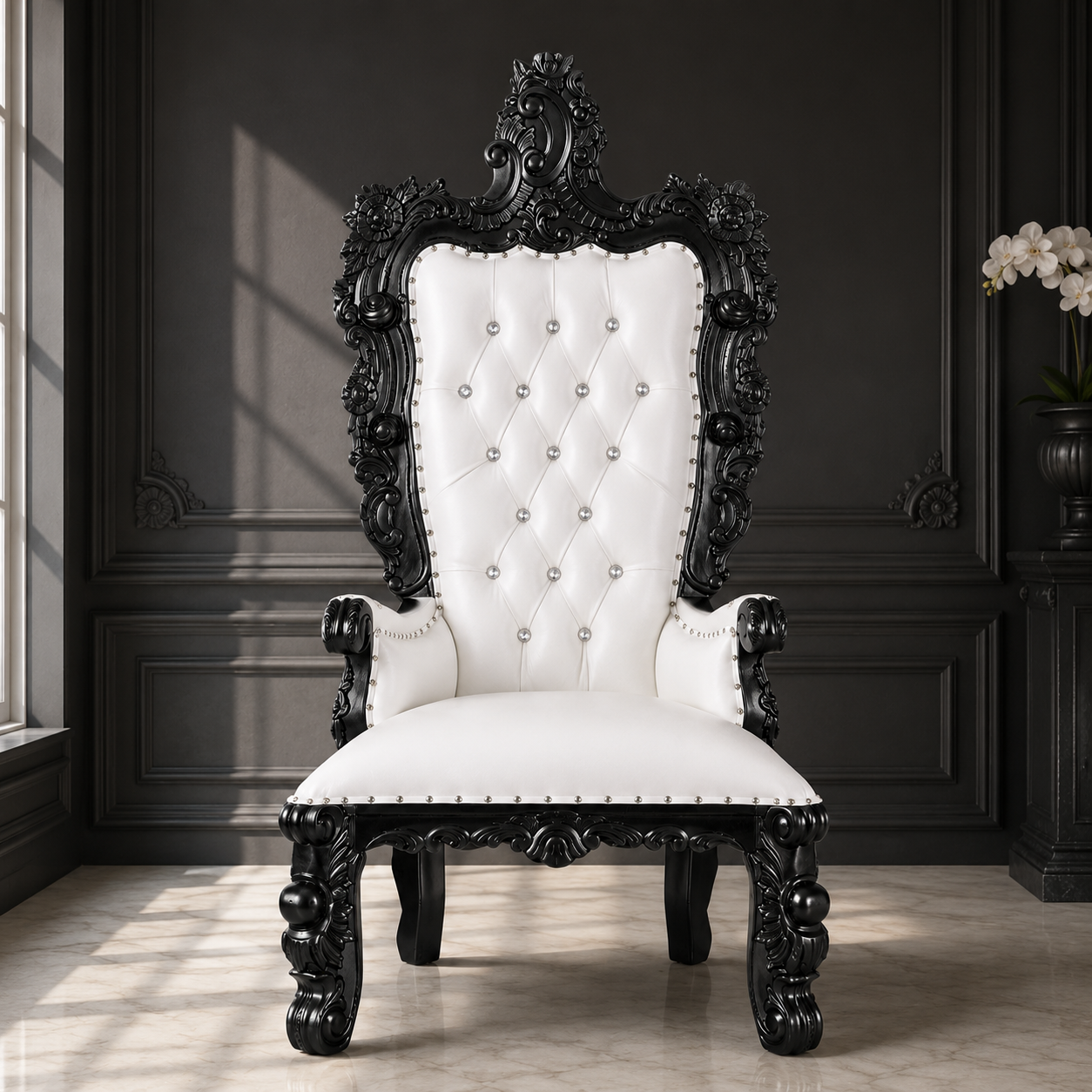 Aquarius Throne Chair