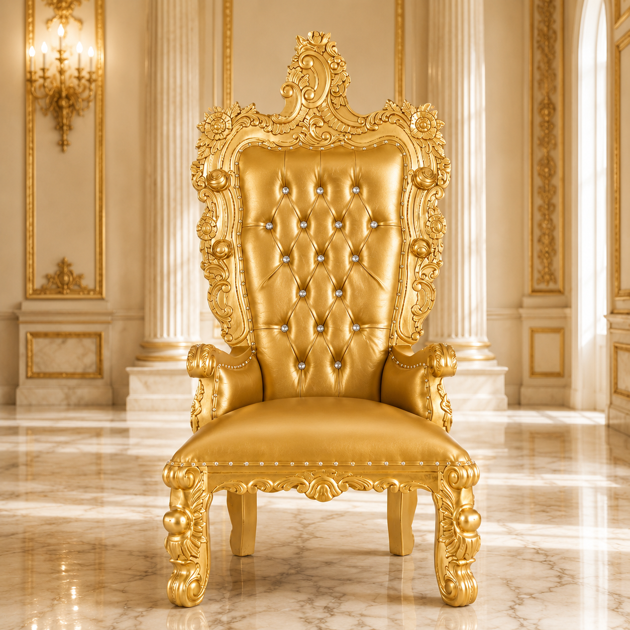 Aquarius Throne Chair