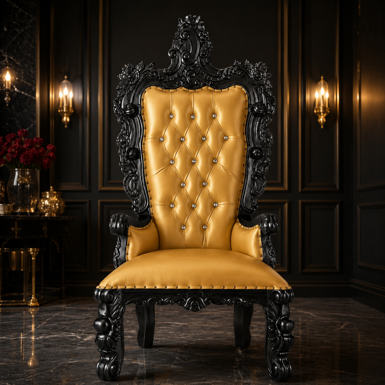 Aquarius Throne Chair
