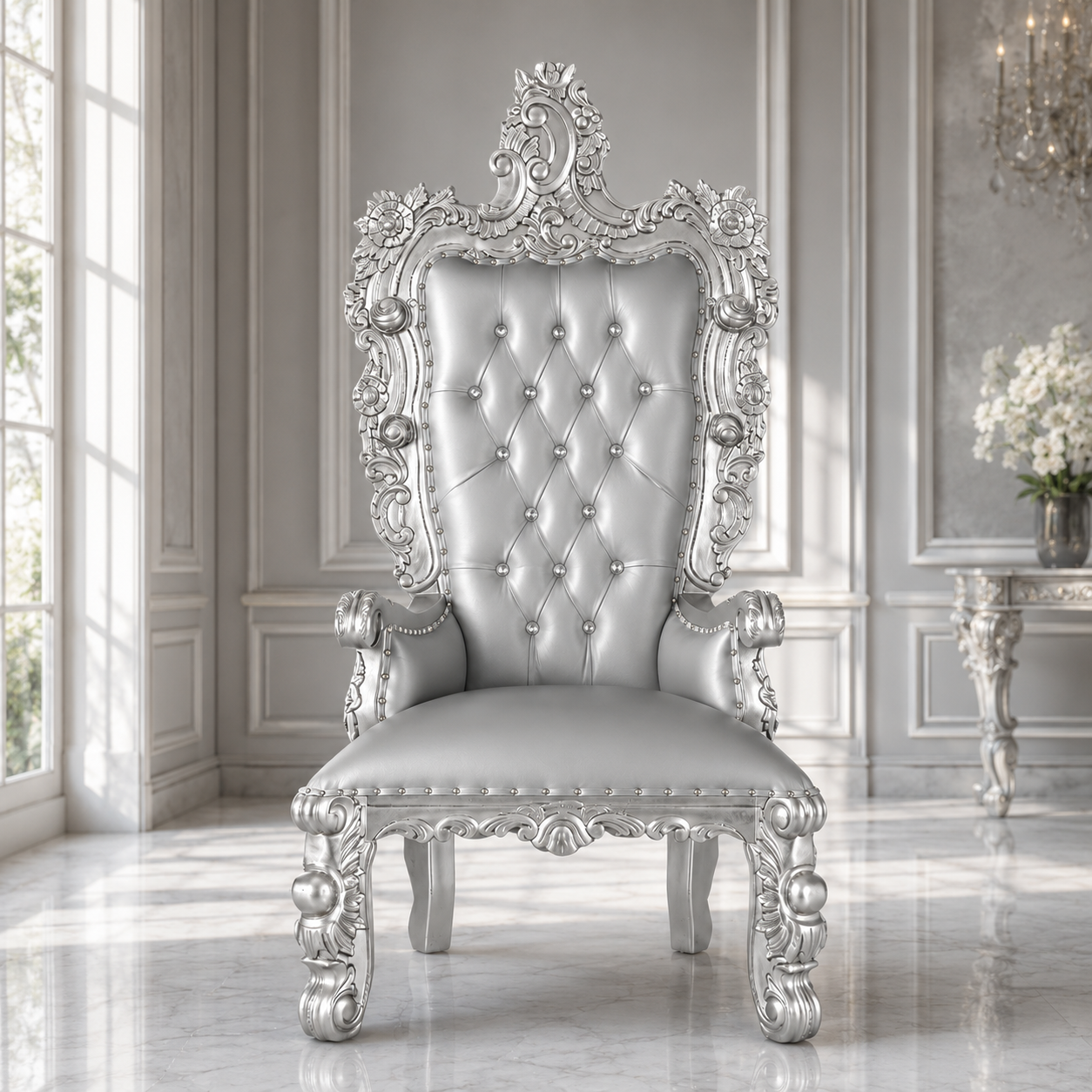 Aquarius Throne Chair