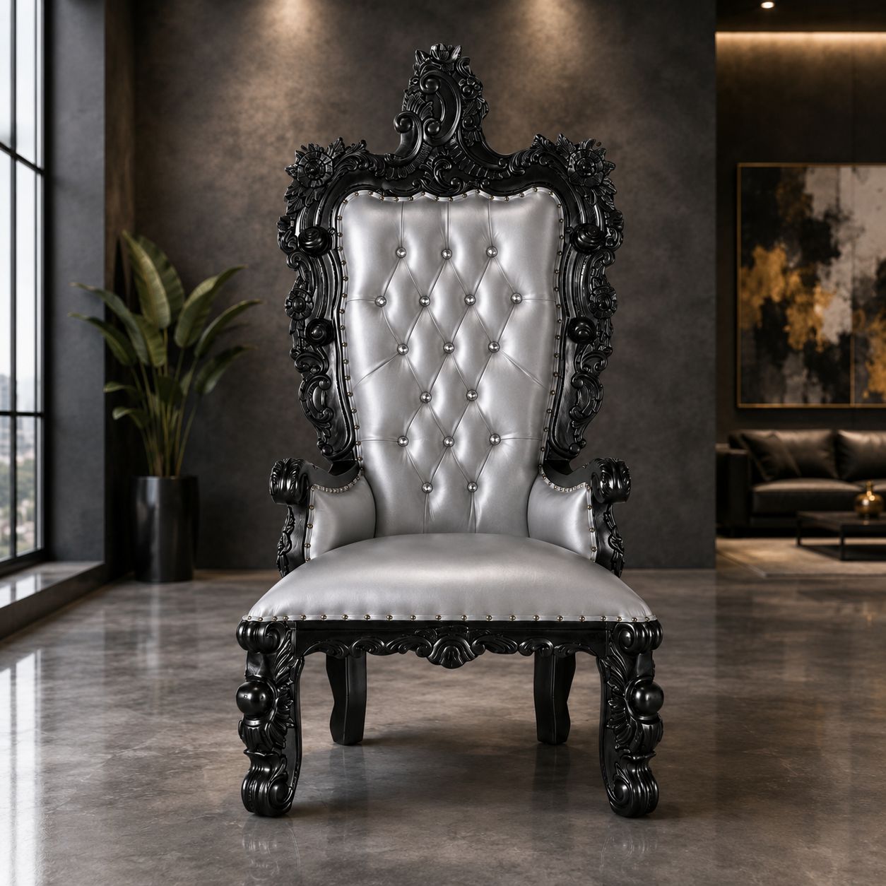 Aquarius Throne Chair