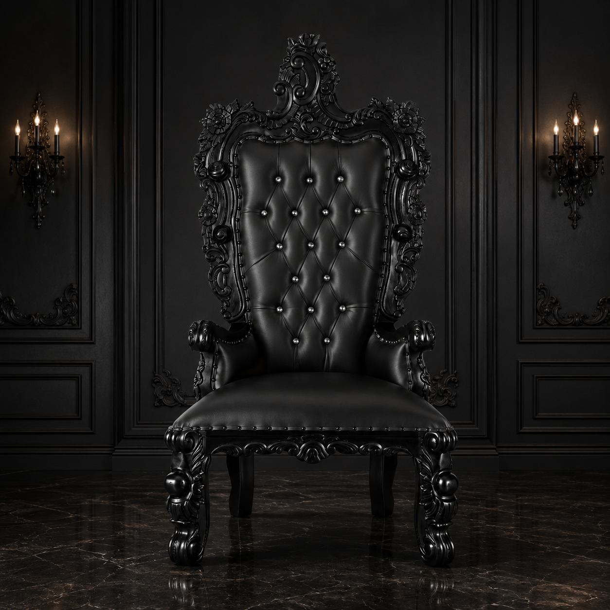 Aquarius Throne Chair