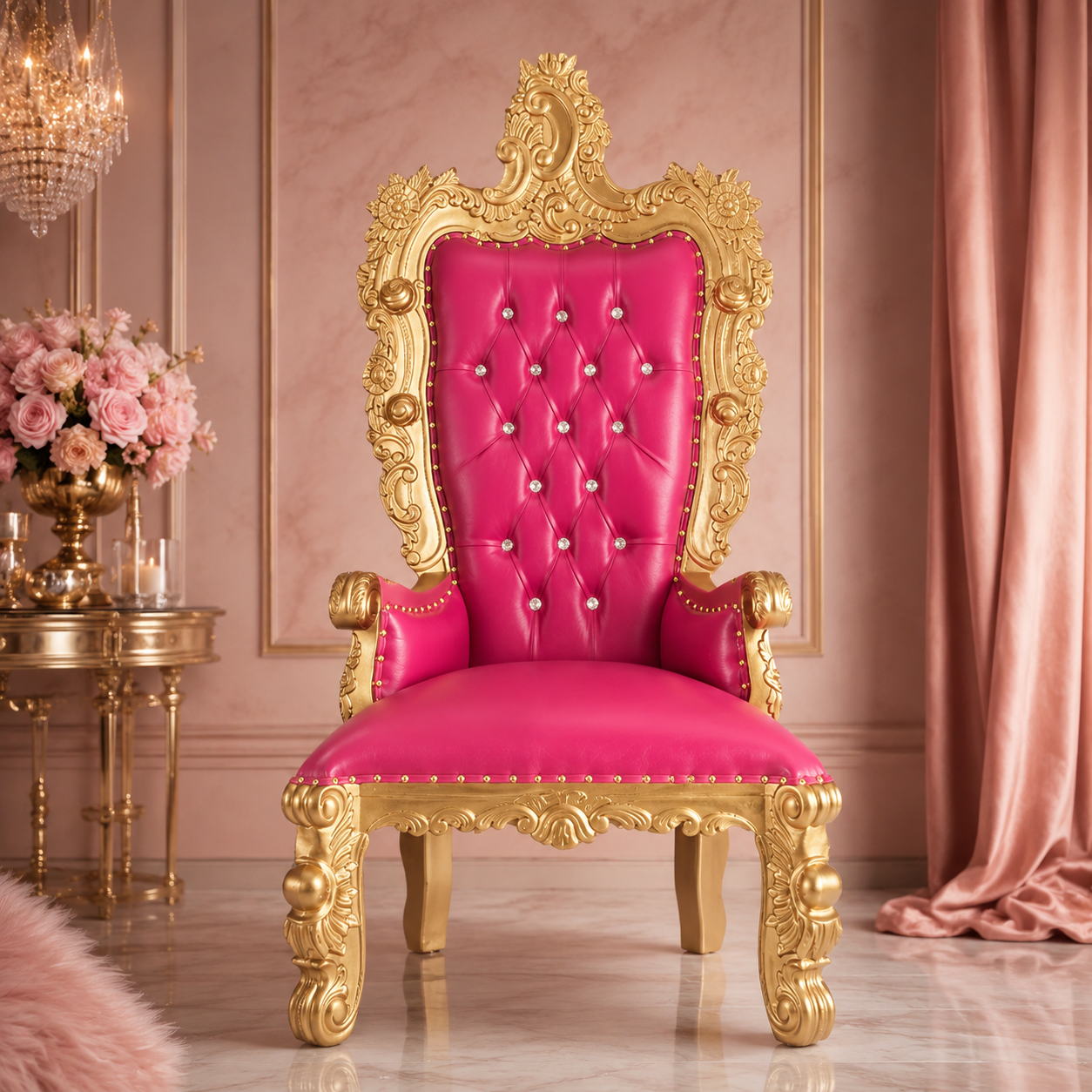 Aquarius Throne Chair