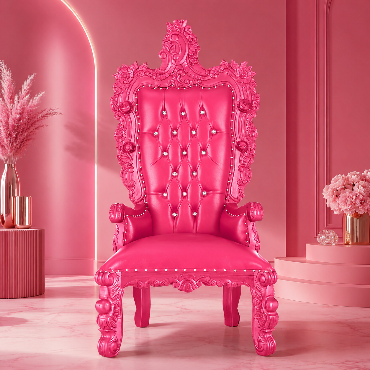 Aquarius Throne Chair