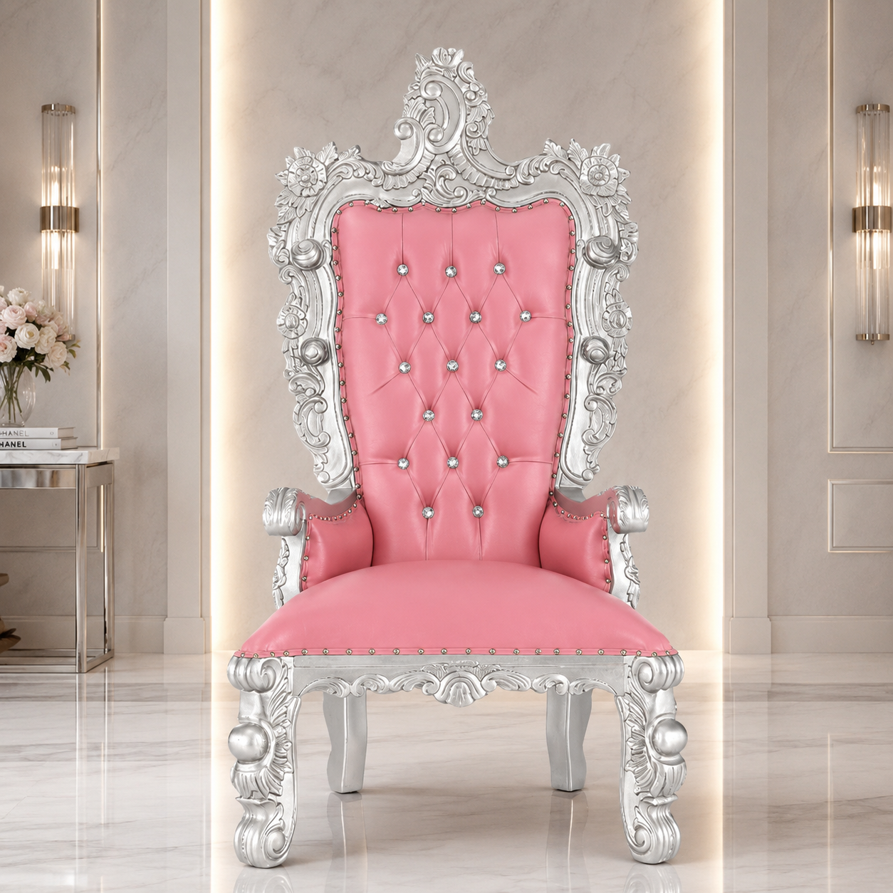 Aquarius Throne Chair