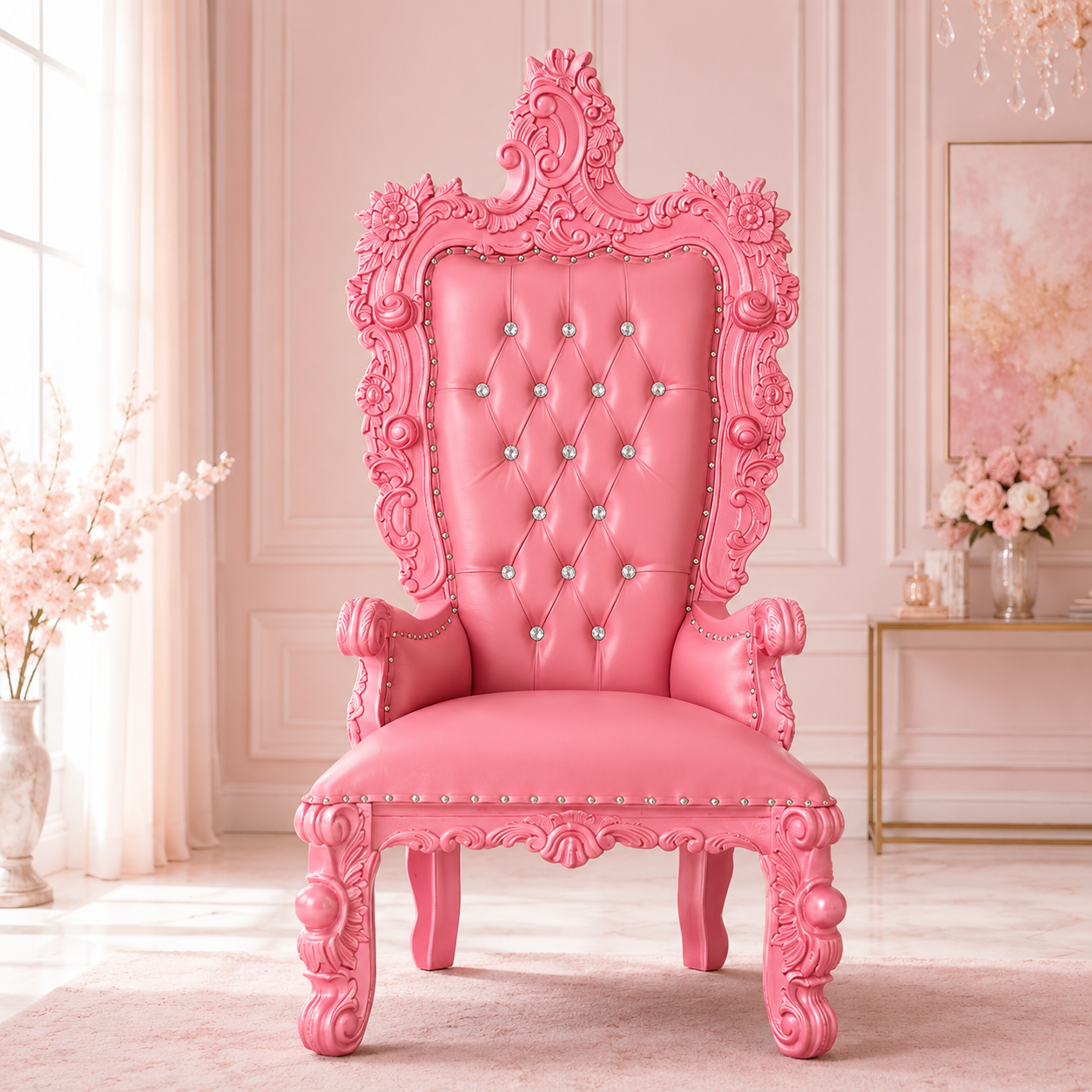 Aquarius Throne Chair