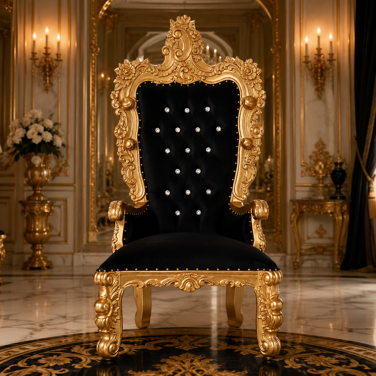 Aquarius Throne Chair