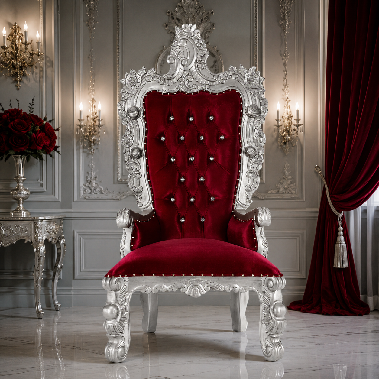 Aquarius Throne Chair