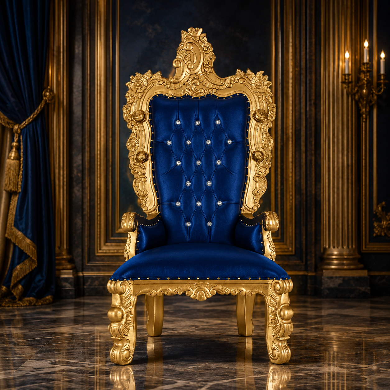 Aquarius Throne Chair