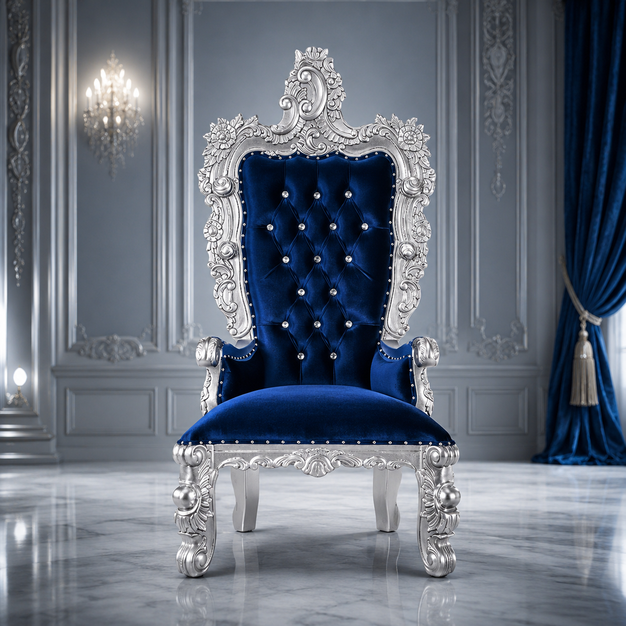 Aquarius Throne Chair