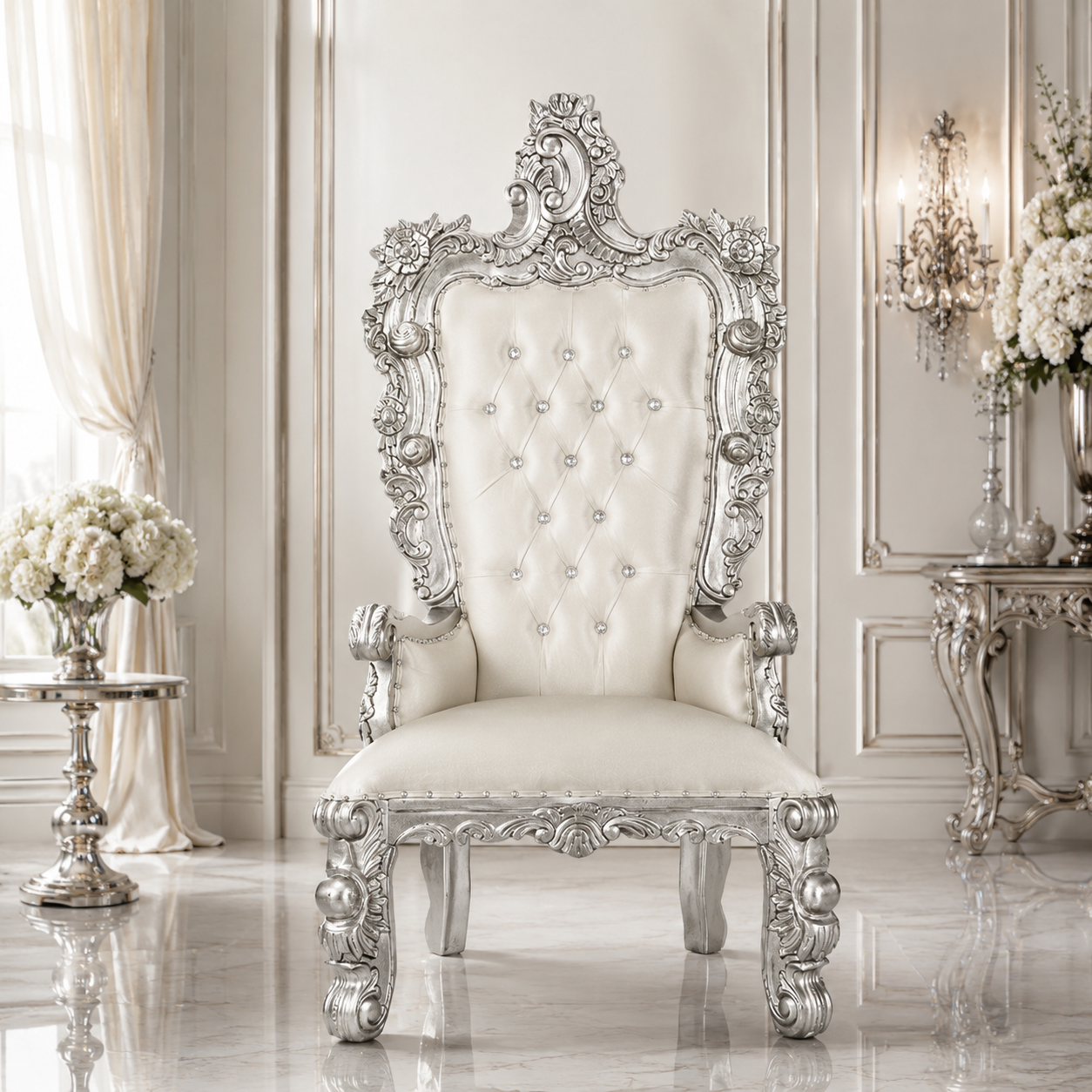 Aquarius Throne Chair