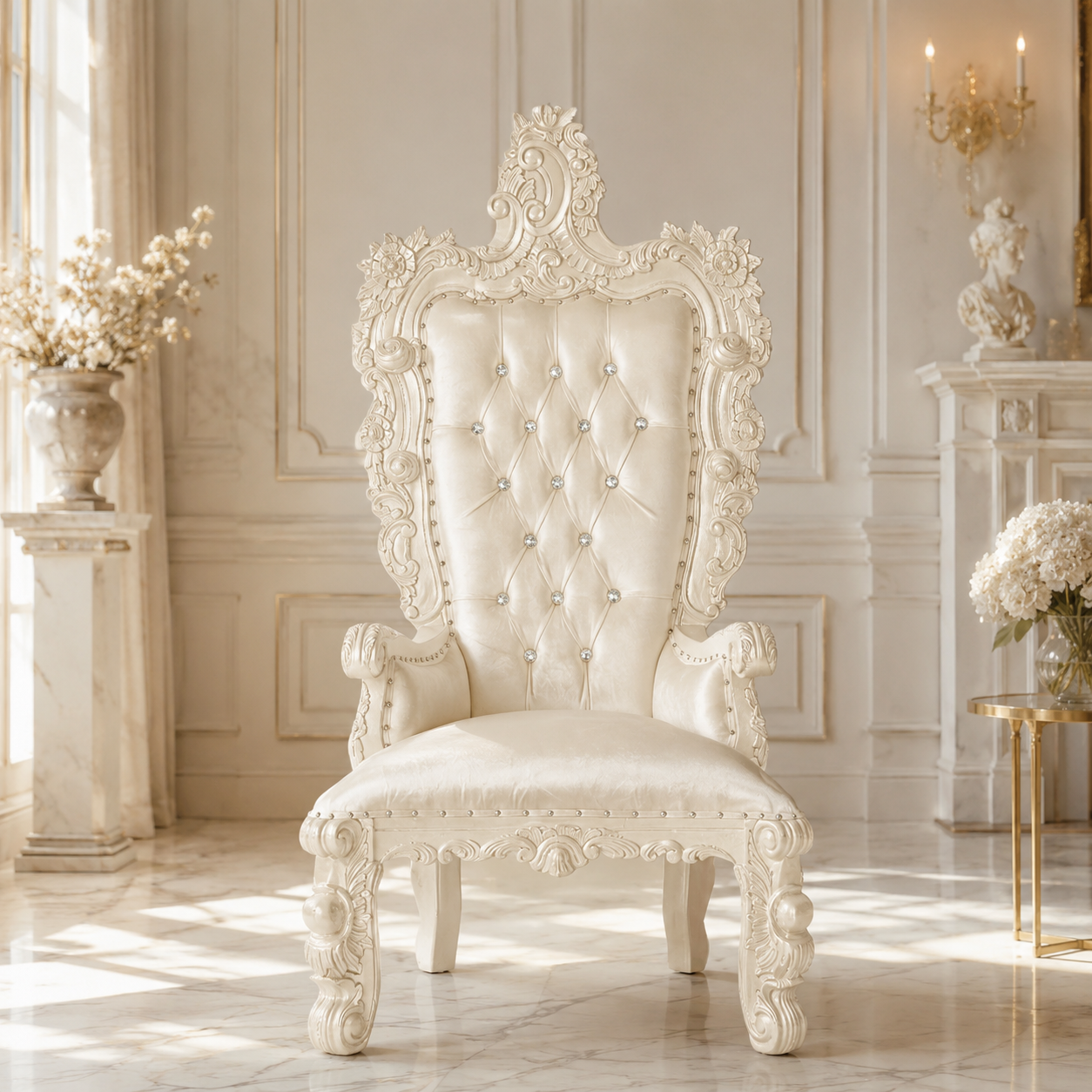 Aquarius Throne Chair