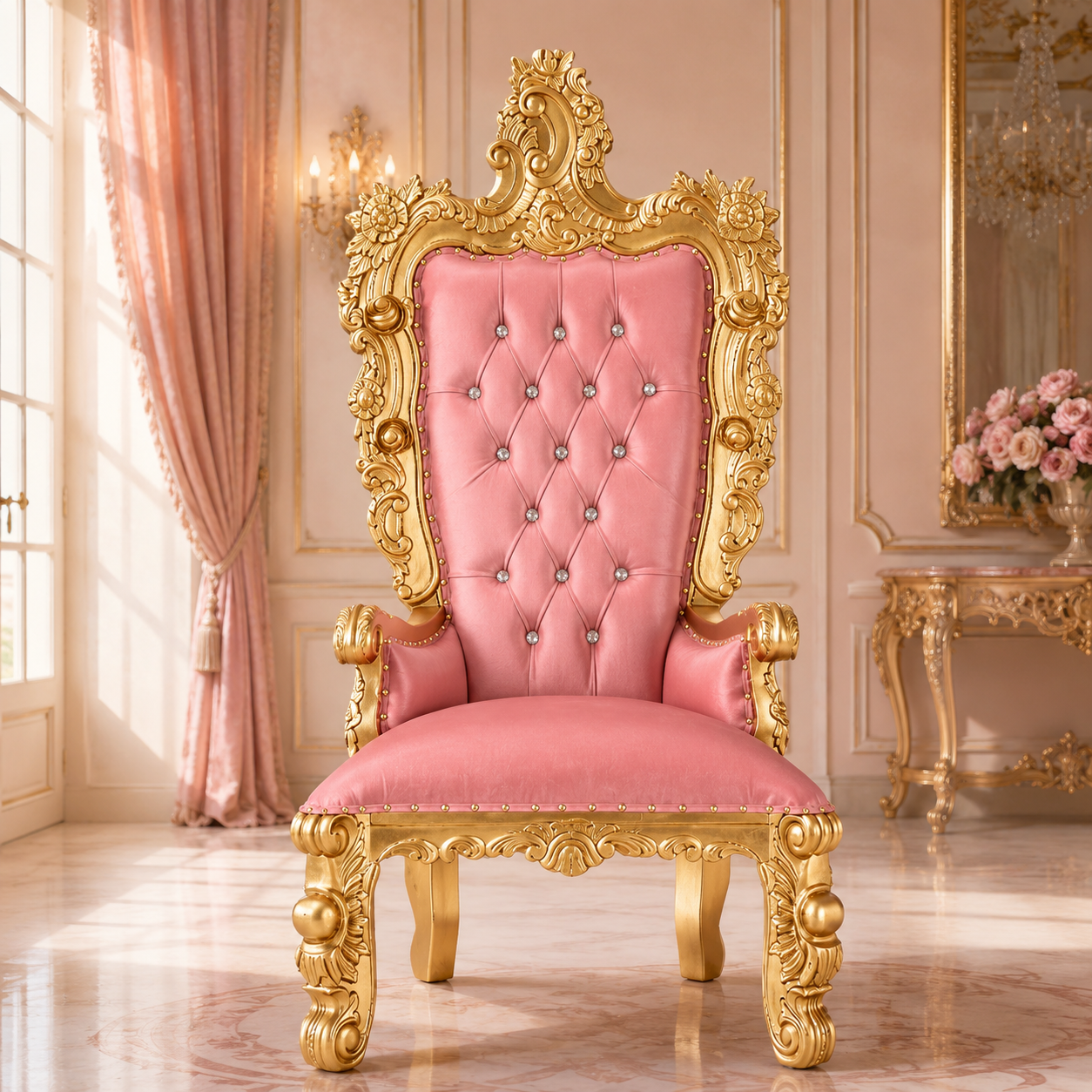 Aquarius Throne Chair