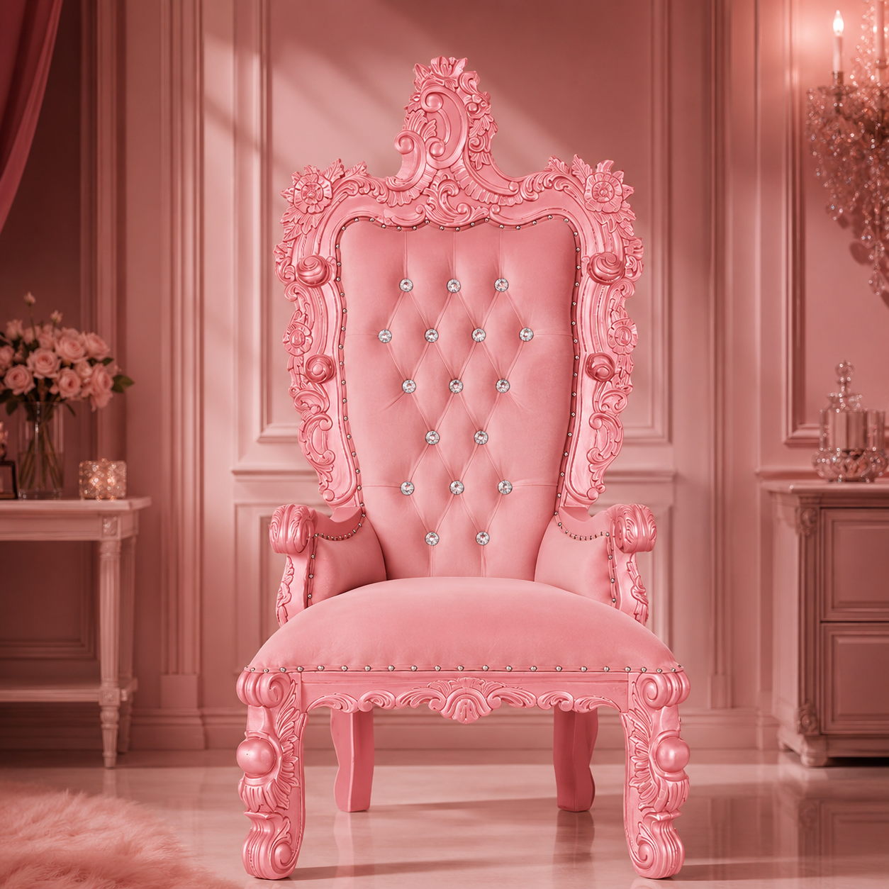Aquarius Throne Chair