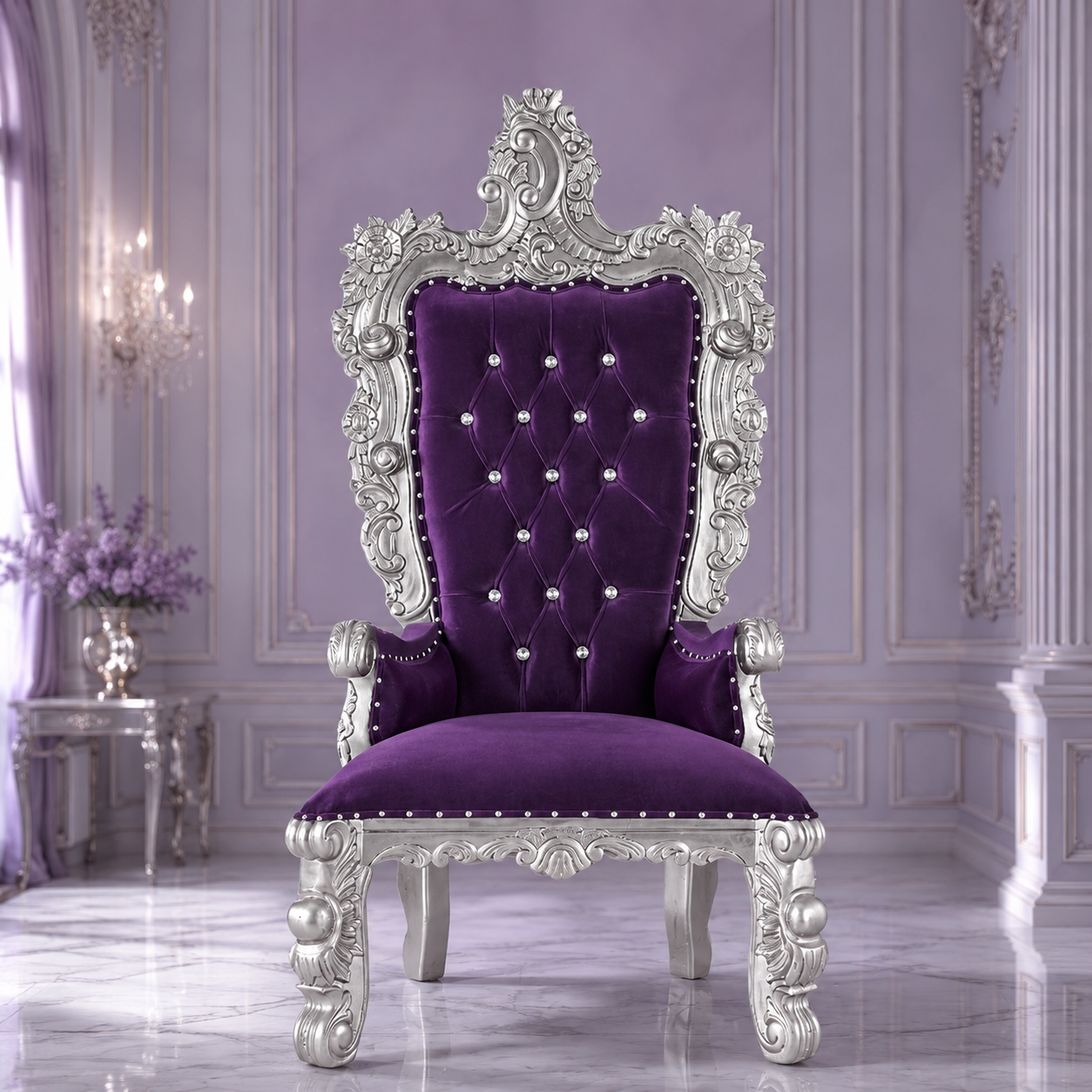 Aquarius Throne Chair