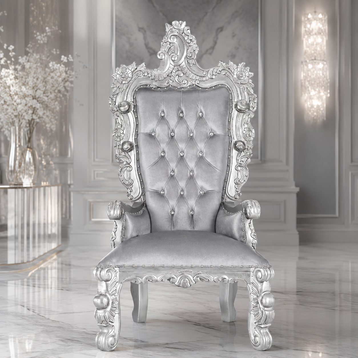 Aquarius Throne Chair