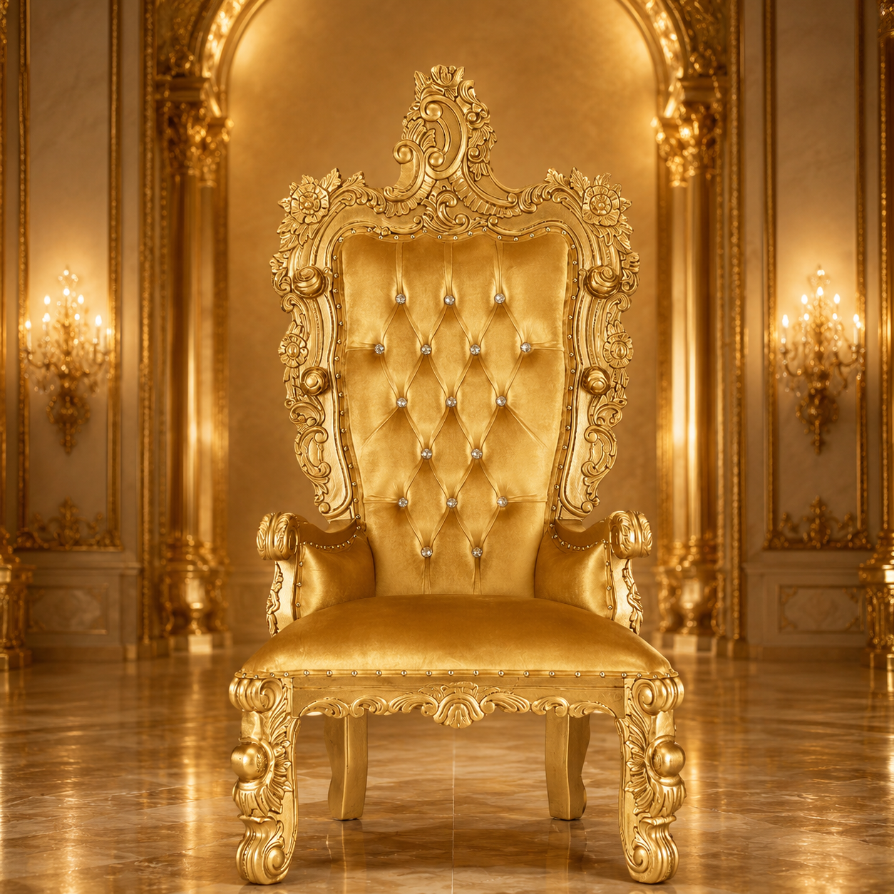 Aquarius Throne Chair