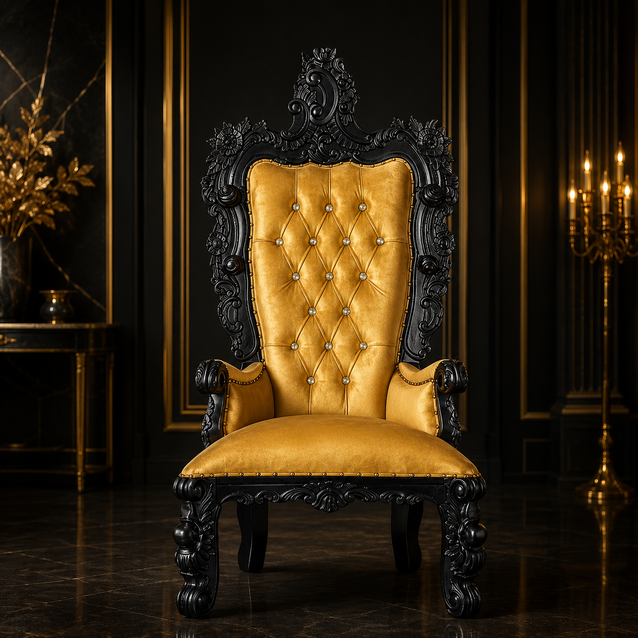 Aquarius Throne Chair
