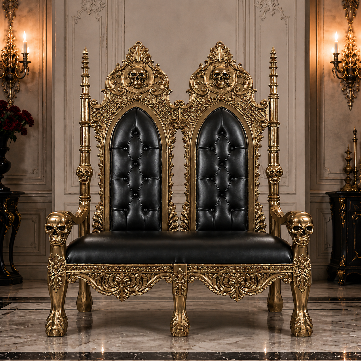 Crimson Reaper Loveseat