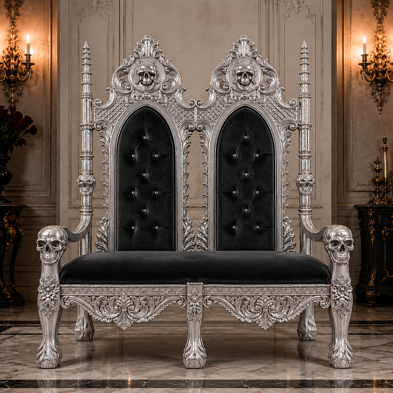 Crimson Reaper Loveseat