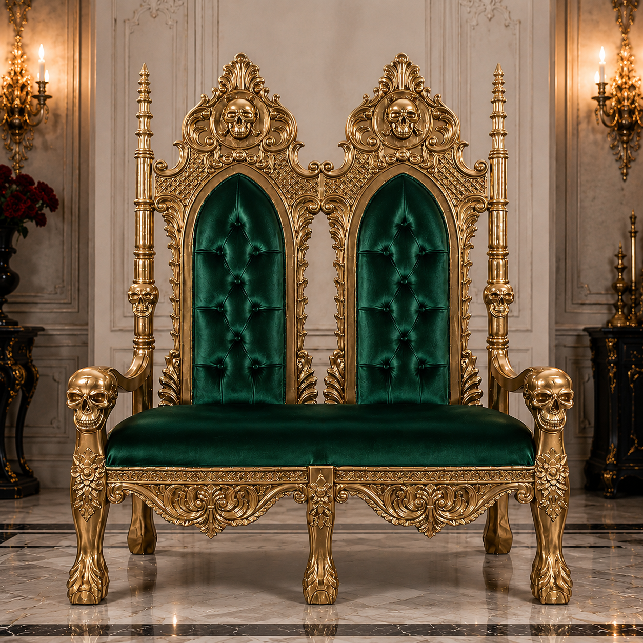 Crimson Reaper Loveseat