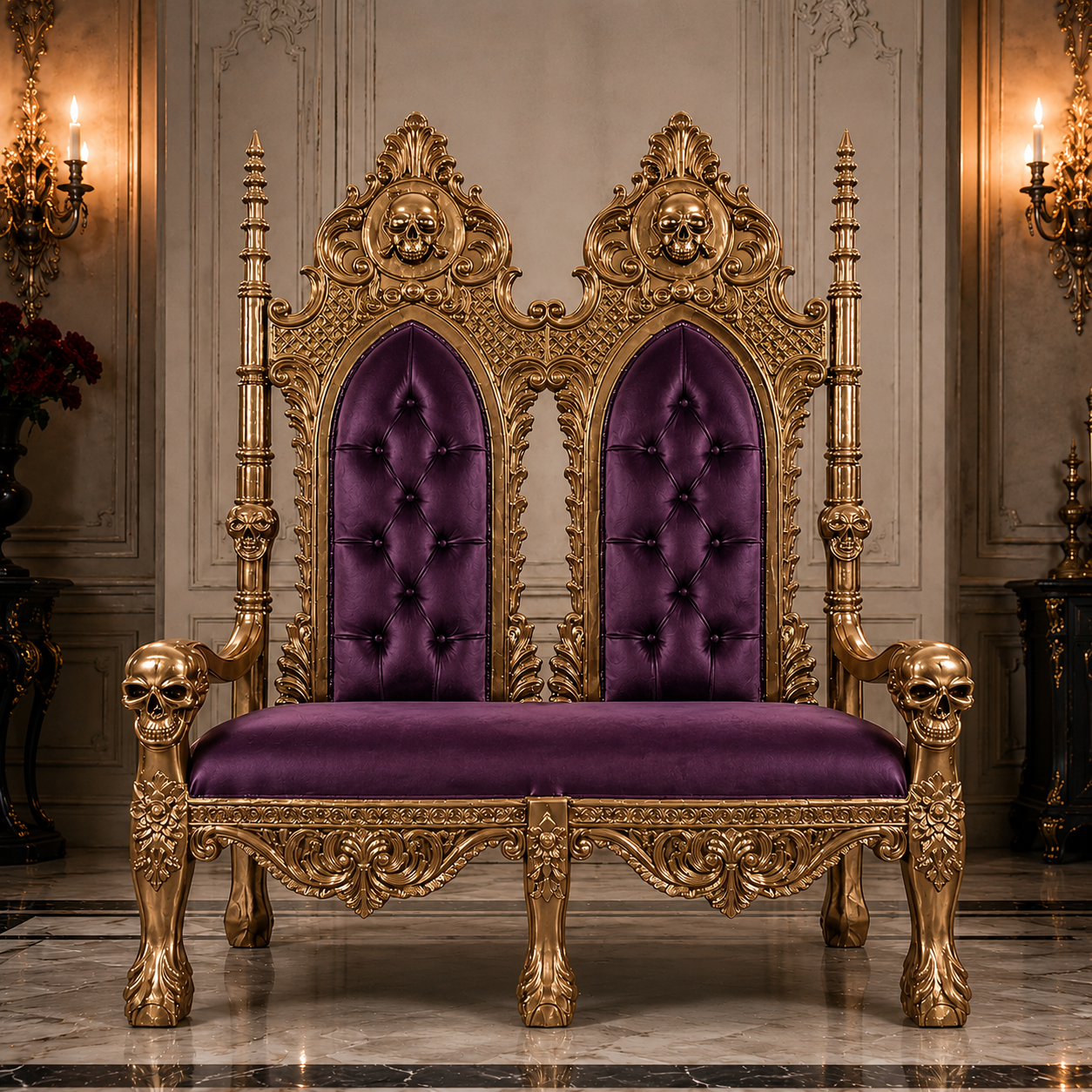 Crimson Reaper Loveseat