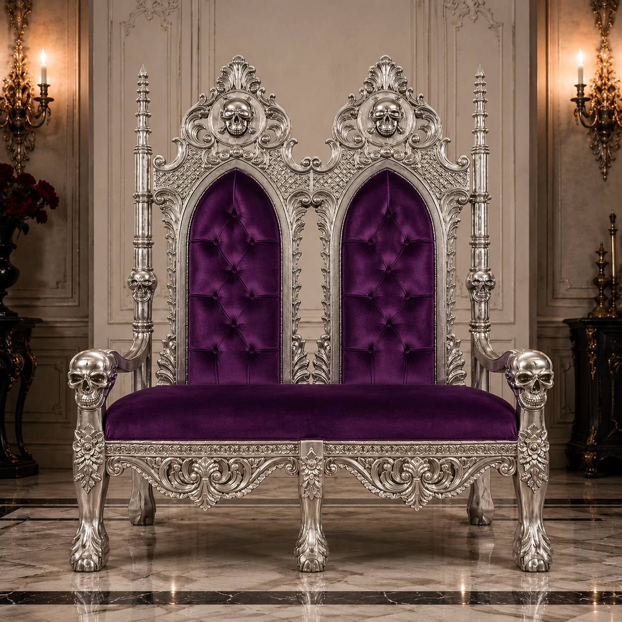 Crimson Reaper Loveseat
