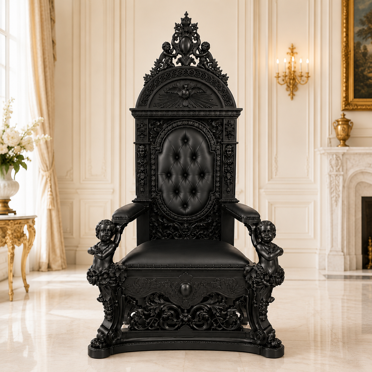 King Aurelius Throne Chair