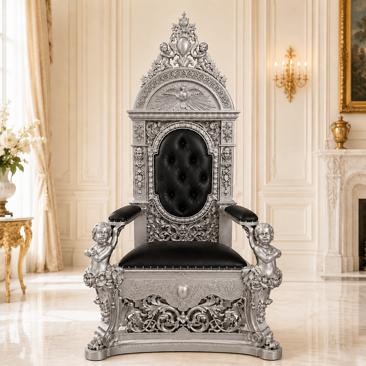 King Aurelius Throne Chair